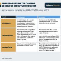 Publicada a NT 2025.002 v1.10: esclarecimentos importantes sobre o uso de IBS e CBS na NF-e